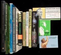 Fourteen volumes by or about Arnold Palmer, some signed by Palmer