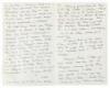 Holograph letter from Zane Grey to his son Romer - 2