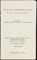 Palo Alto Women's Golf Club: Roster and By-Laws