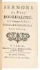 Sermons du Pere Bourdalou&euml;, de la Compagnie de Jesus... - 2