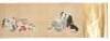 Hand-painted erotic Japanese scroll - 2