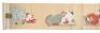 Hand-painted erotic Japanese scroll - 4