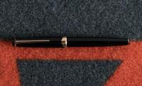 MONTBLANC: No. 14 Meisterstück Black Resin Fountain Pen