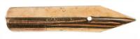 PARKER: No. 8 Lucky Curve "Lazy S" Circle-Vent Nib, 14K Gold, Medium Flex