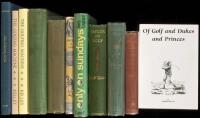 Eleven volumes on golf