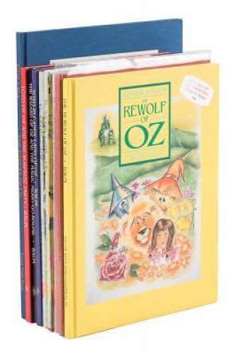 Nine Oz books by Roger S. Baum - five signed or inscribed