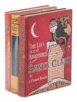 Three editions of The Life and Adventures of Santa Claus