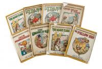 Complete set of the six titles in Baum's Snuggle Tales series with original dust jackets