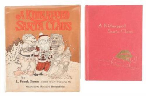 A Kidnapped Santa Claus - two printings