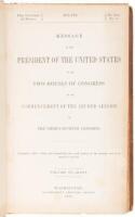 Message of the President of the United States to the Two Houses of Congress at the Commencement of the Second Session of the Thirty-Seventh Congress…Vol. IV – Maps [only]