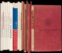 Lot of fifty five USGA year books