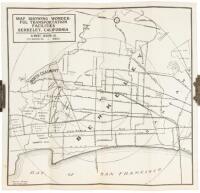 Map Showing Wonderful Transportation Facilities Berkeley, California