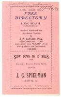 Free Directory of Long Beach, California: April issue, 1914