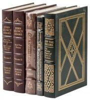 Five volumes on the Presidents from Easton Press