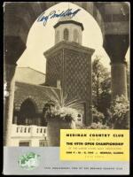 The Forty Ninth United States Golf Association Open Championship June 9-10-11, 1949. Played over Course Number Three, Medinah Country Club