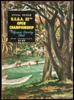 Official Program U.S.G.A. 55th Open Championship, Olympic Country Club