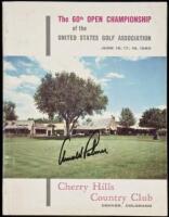 The 60th Open Championship of the United States Golf Association, June 16, 17, 18, 1960. Cherry Hills Country Club, Denver, Colorad [Official Program]