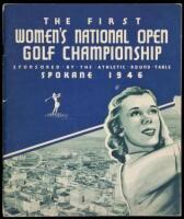 The First Women's National Open Golf Championship...Spokane Country Club, 1946. [Official Program]