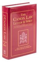 The Canon Law: Letter and Spirit