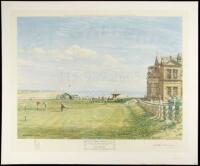 The First Tee and "Tom Morris" Green: The Royal and Ancient - signed color print