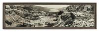 Framed photograph of Donner Lake