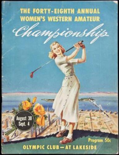 The Forty-Eighth Annual Women's Western Amateur Championship, Olympic Club-At Lakeside, August 30th - September 4th