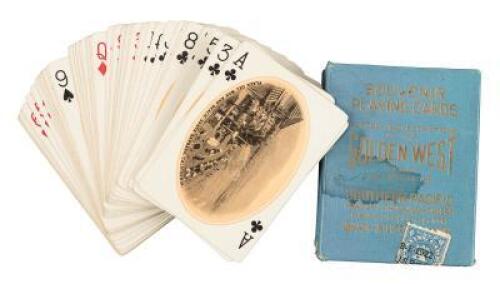 Souvenir Playing Cards [featuring] scenes and descriptions of the Golden West along the lines of the Southern Pacific road of a thousand wonders