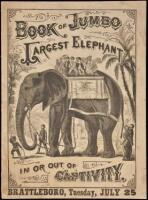 Book of Jumbo, Largest Elephant In or Our of Captivity