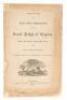 Proceedings of a Grand Annual Communication of the Grand Lodge of Virginia Begun and Held in the Mason's Hall, in the City of Richmond, on Monday the 9th Day of December, A.L. 5861, A.D. 1861