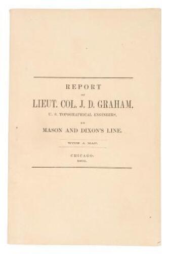 ...Reports of the Joint Commissioners, and of Lieut. Col. Graham... A portion of Mason and Dixon's Line