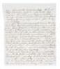 1856 Yuba California three page letter with paper strip that once carried gold - 3