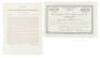Archive of approx. 25 letters relating to the cattle industry in the western United States