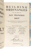 Building Ordinances City and County of San Francisco 1907
