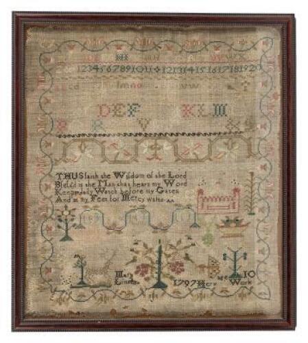 Needlepoint Sampler