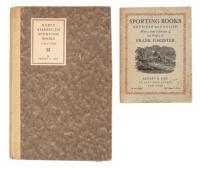 Early American Sporting Books, 1734-1844, A Few Brief Notes