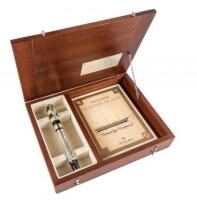 MONTEGRAPPA: Amerigo Vespucci Sterling Silver Limited Edition Fountain Pen