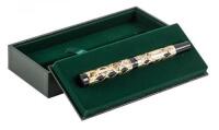 HENRY SIMPOLE: Jasmin 18K Gold Filigree Limited Edition Fountain Pen * PREMIERE EXAMPLE