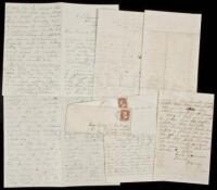 Eleven Autograph Letters signed "Danny", serving aboard the U.S.S. Jacob Bill, to his lady friend Mary, with stamped envelopes