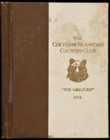 The Cheyenne Mountain Country Club. Broadmoor, Colorado Springs, Colorado. 1916