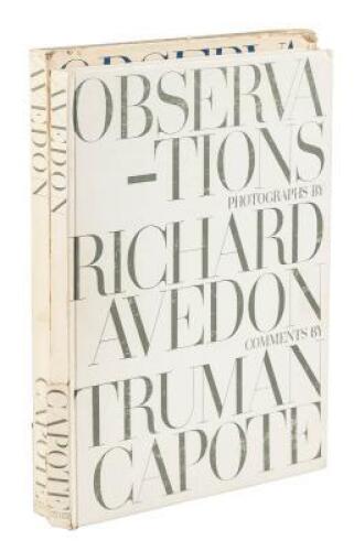 Observations: Photographs by Richard Avedon, Comments by Truman Capote [cover title]