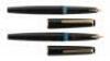 MONTBLANC: No. 34 Black Resin Fountain Pens: Lot of Two - 2