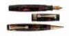 PARKER: Duofold Vest Pocket Fountain Pen and Propelling Pencil, Burgundy and Black Pearl