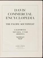 Davis' Commercial Encyclopedia of the Pacific Southwest: California, Nevada, Utah, Arizona