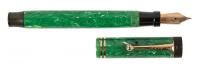 PARKER: Duofold Senior Fountain Pen, Jade Green, Great Color