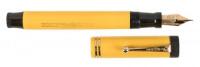 PARKER: Duofold Senior Fountain Pen, Mandarin Yellow, Great Color, Super flex nib