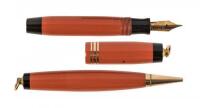 PARKER: Duofold Vest Pocket Fountain Pen and Propelling Pencil, Red