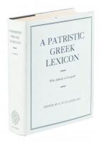 A Patristic Greek Lexicon