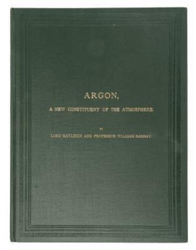 Argon, A new Constituent of the Atmosphere