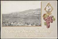 Italian-Swiss Colony, Producers of Fine California Wines and Brandies