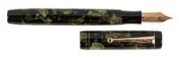 PARKER: Duofold Senior Fountain Pen, Green Pearl, UK